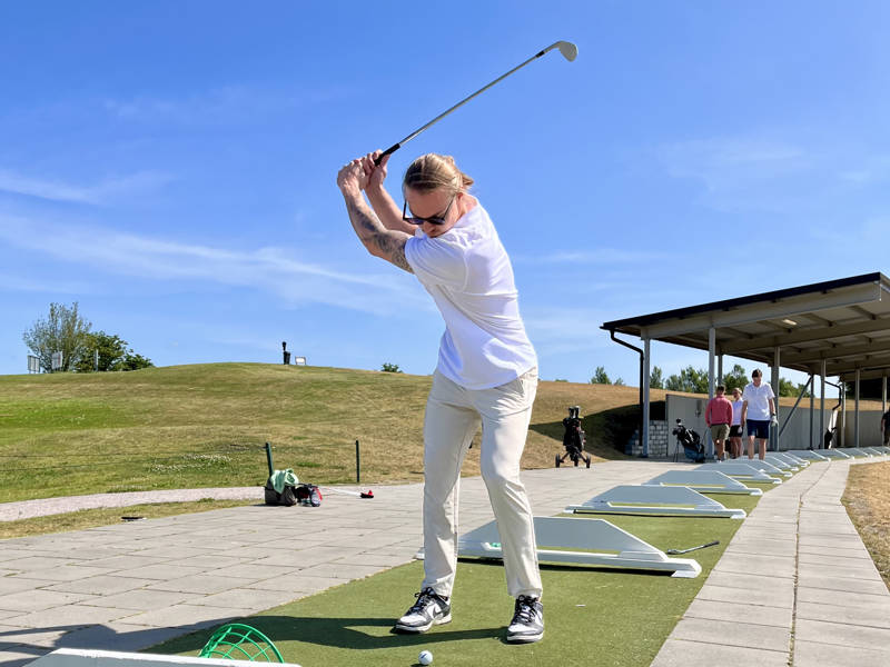 Lukas Nilssons golfspel skapar magi på handbollsplanen