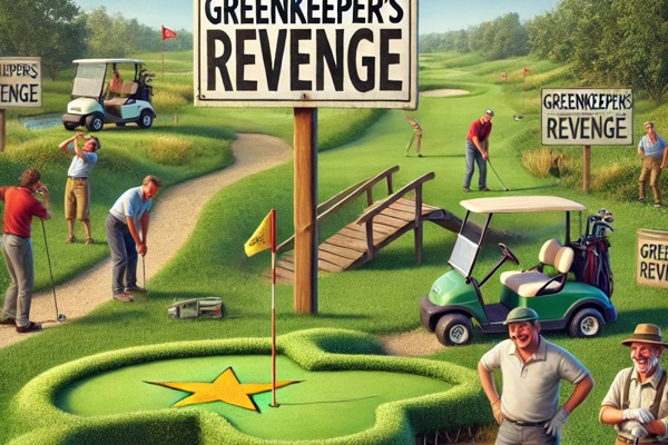 Greenkeepers Revenge 13/10 - årets ovanligaste tävling!