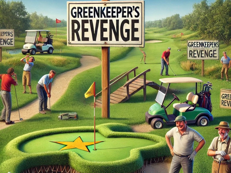Greenkeepers Revenge 13/10 - årets ovanligaste tävling!