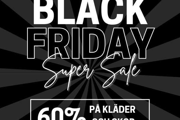 Black Friday 29 november!