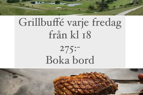 Grillbuffé varje fredag