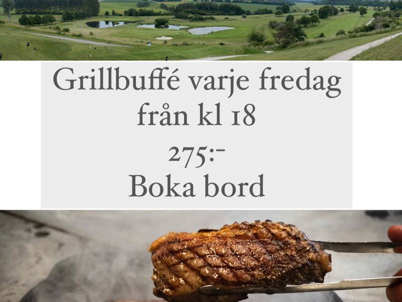 Grillbuffé varje fredag