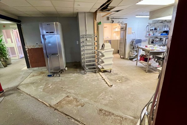Renovering i restaurangen