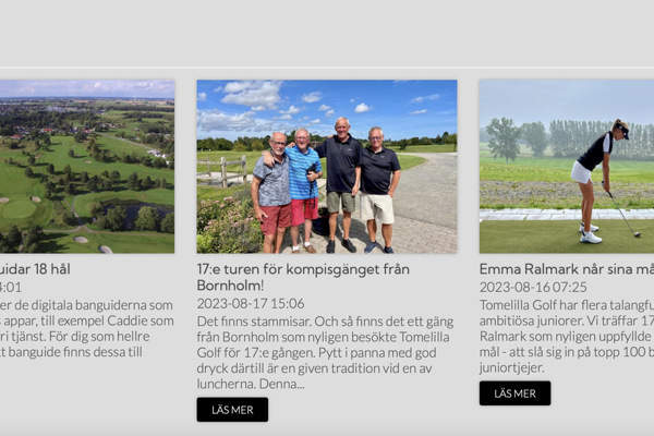 Tomelilla Golf - mer än bara golf