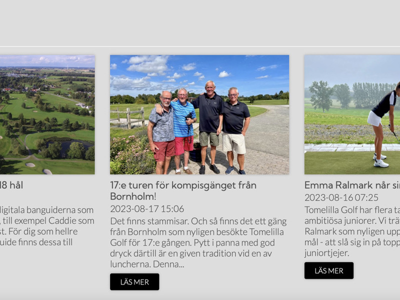 Tomelilla Golf - mer än bara golf