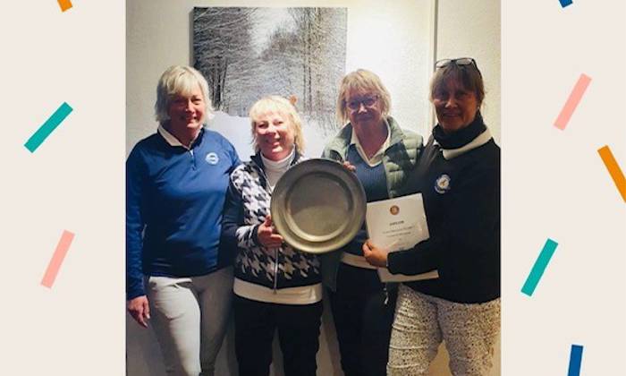 Damerna vann Skåneserien kategori 1!