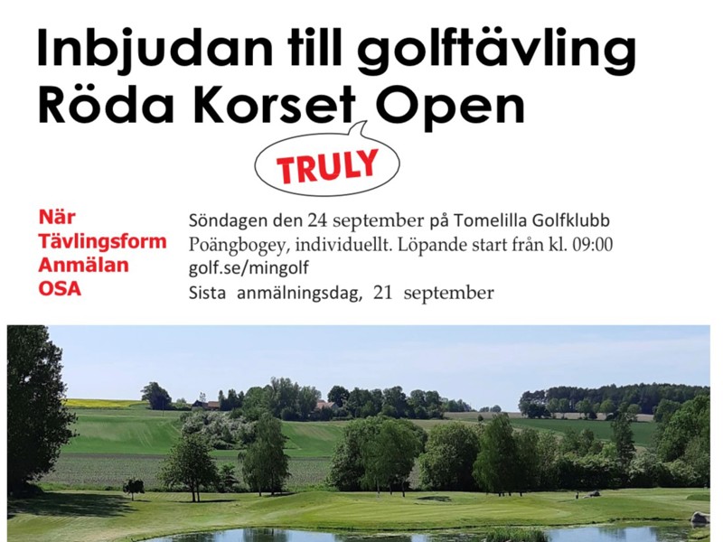 Röda Korset Truly Open