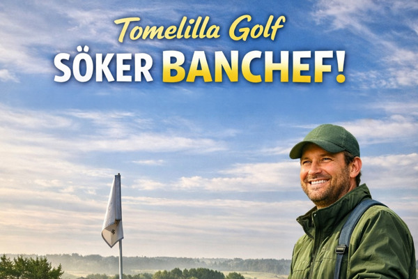 Tomelilla Golf söker Banchef